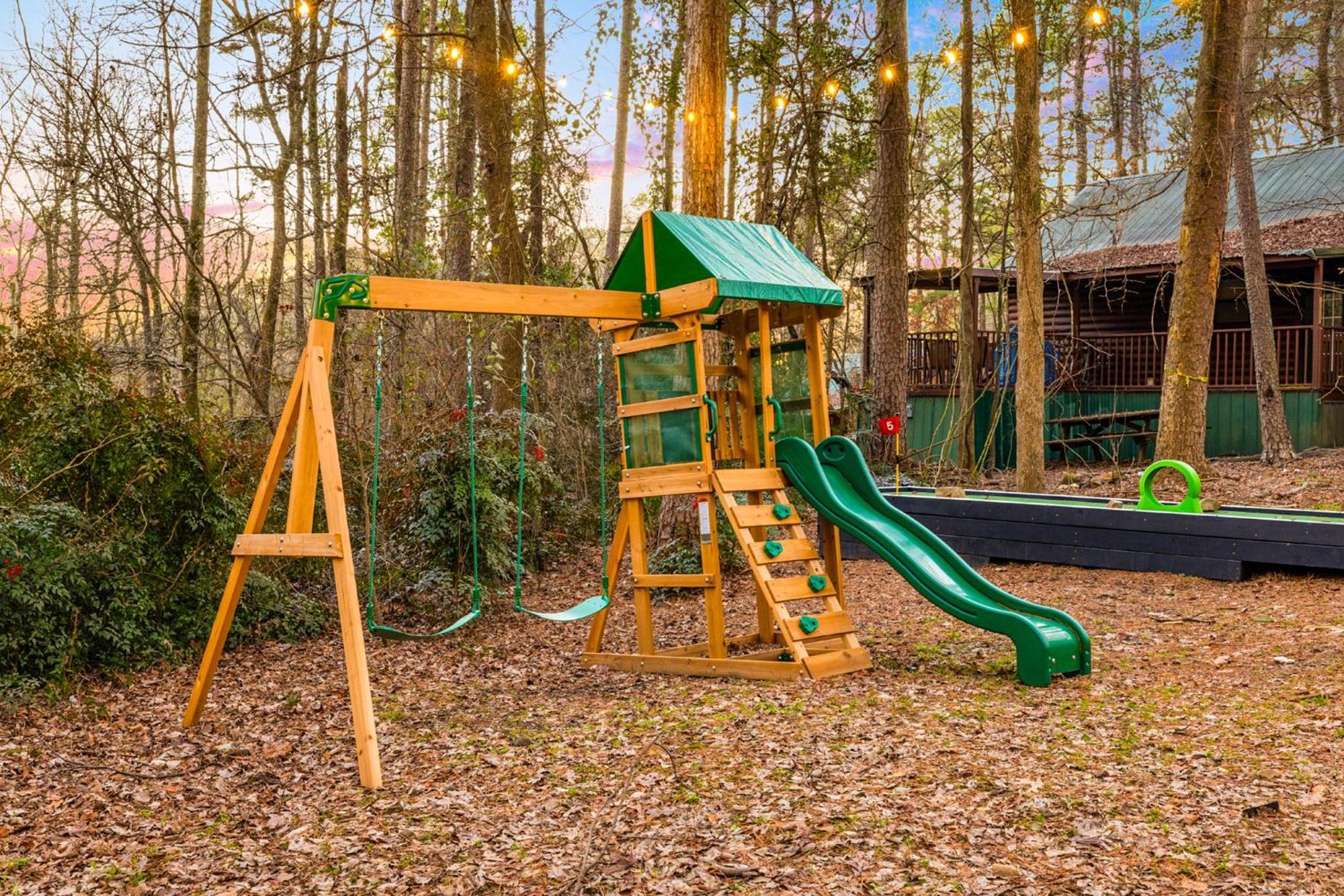 Close To Putt Putt, Pool Table, Play Set * Broken Bow